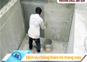 CHỐNG THẤM HỐ THANG MÁY