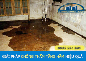 NGUYÊN NHÂN TẦNG HẦM THẤM NƯỚC VÀ GIẢI PHÁP CHỐNG THẤM 