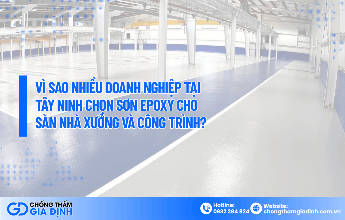 Thi công sơn epoxy Tây Ninh