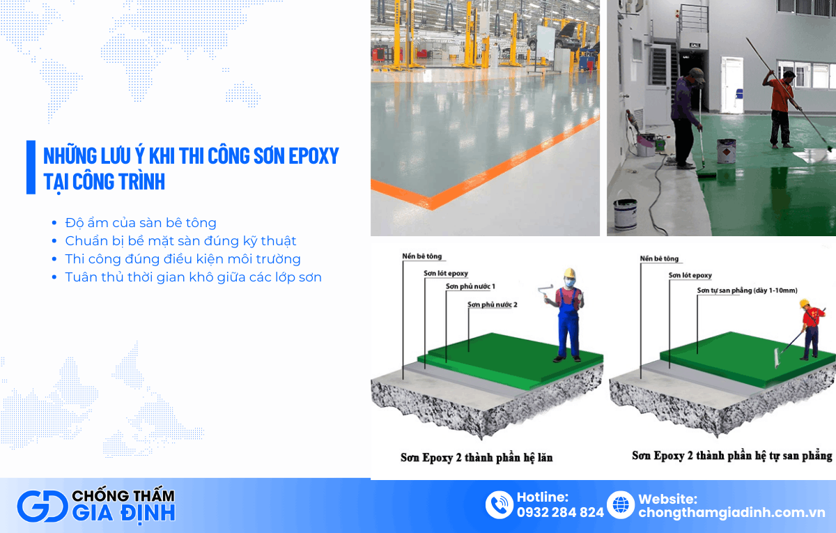 thi công sơn epoxy đồng nai