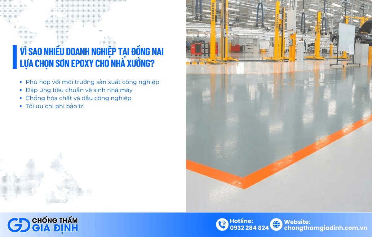 thi công sơn Epoxy Đồng Nai