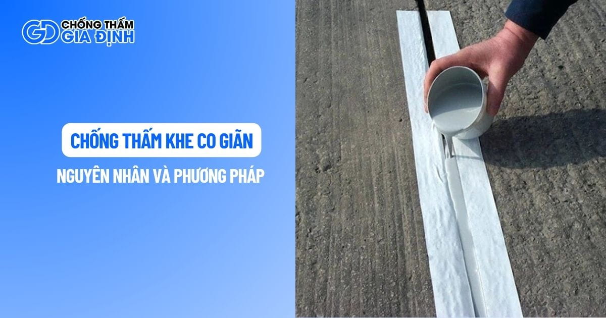 chống thấm khe co giãn