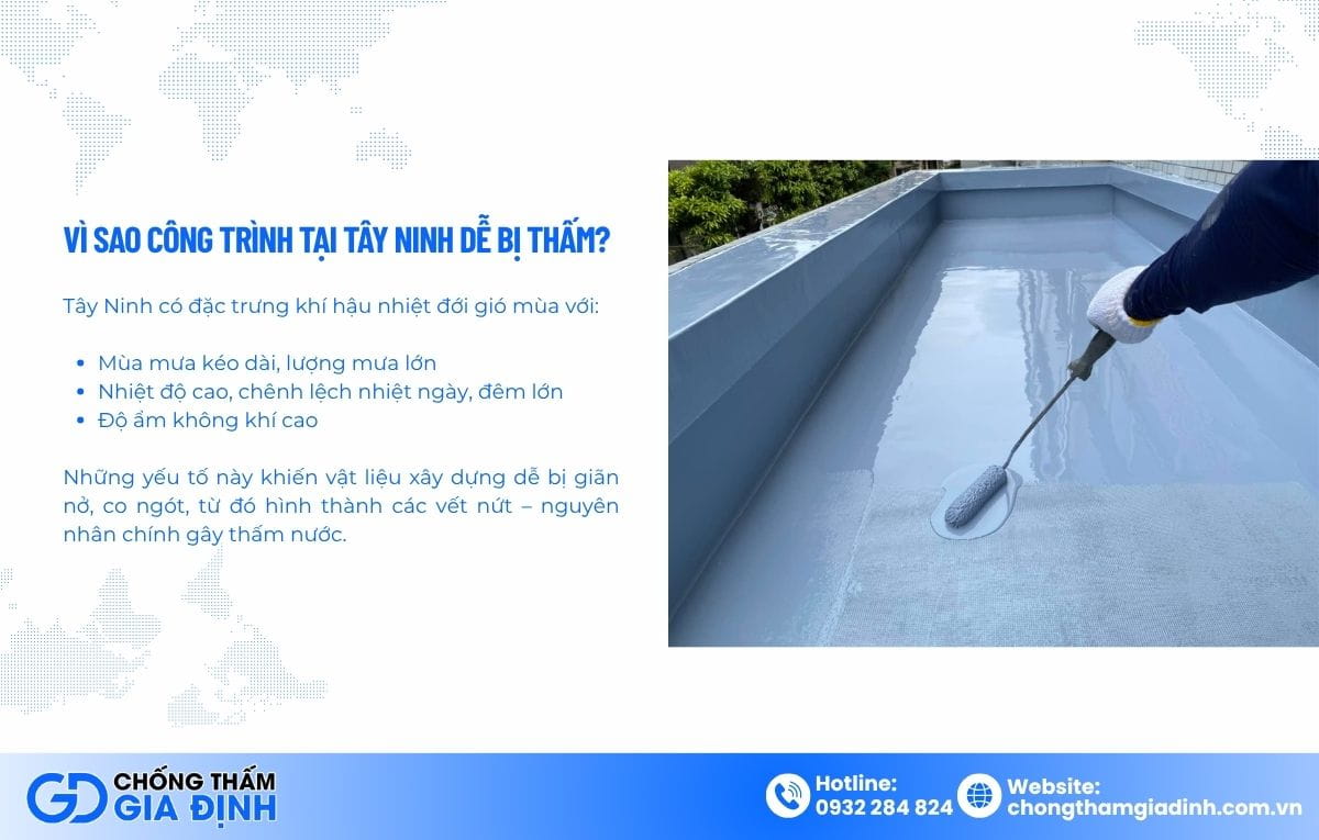 Chống thấm Tây Ninh