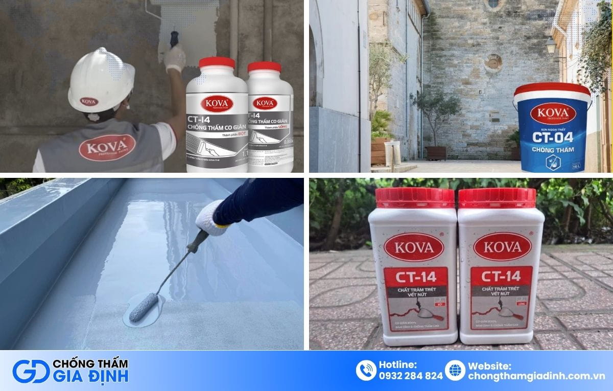 chống thấm ngược kova