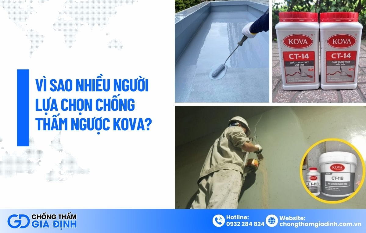 chống thấm ngược kova