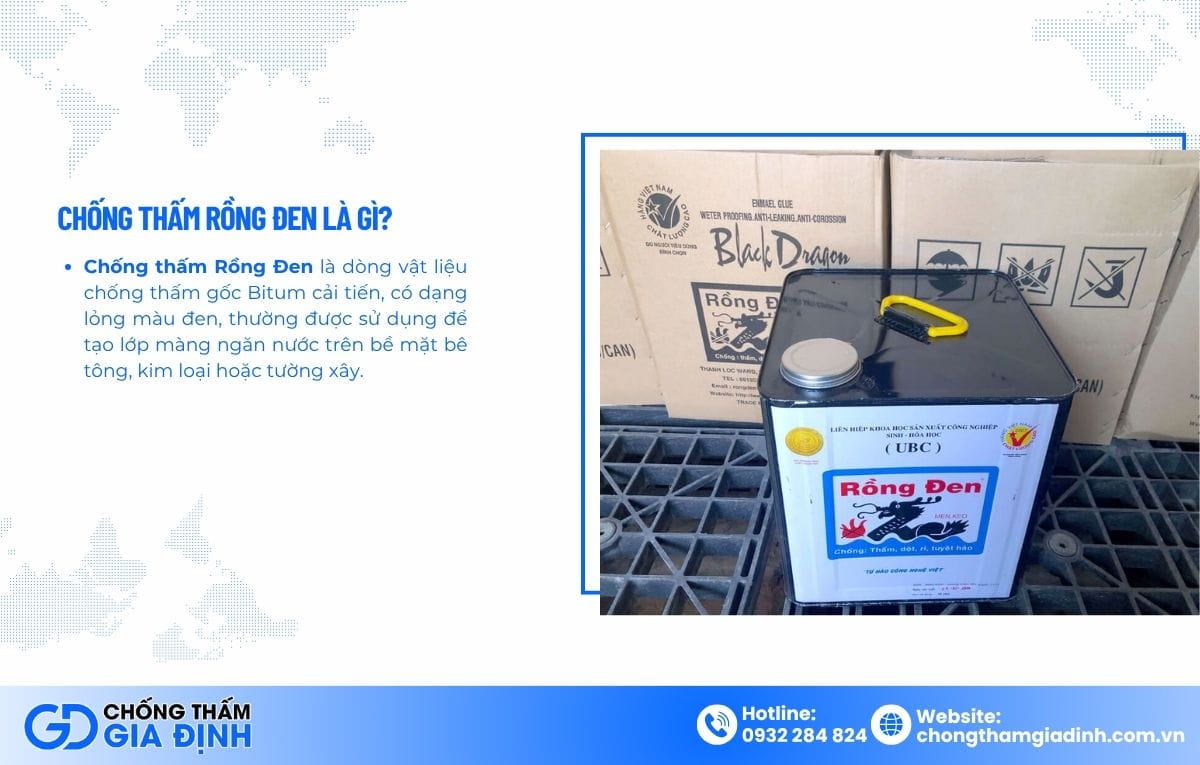 Chống thấm Rồng Đen là gì?
