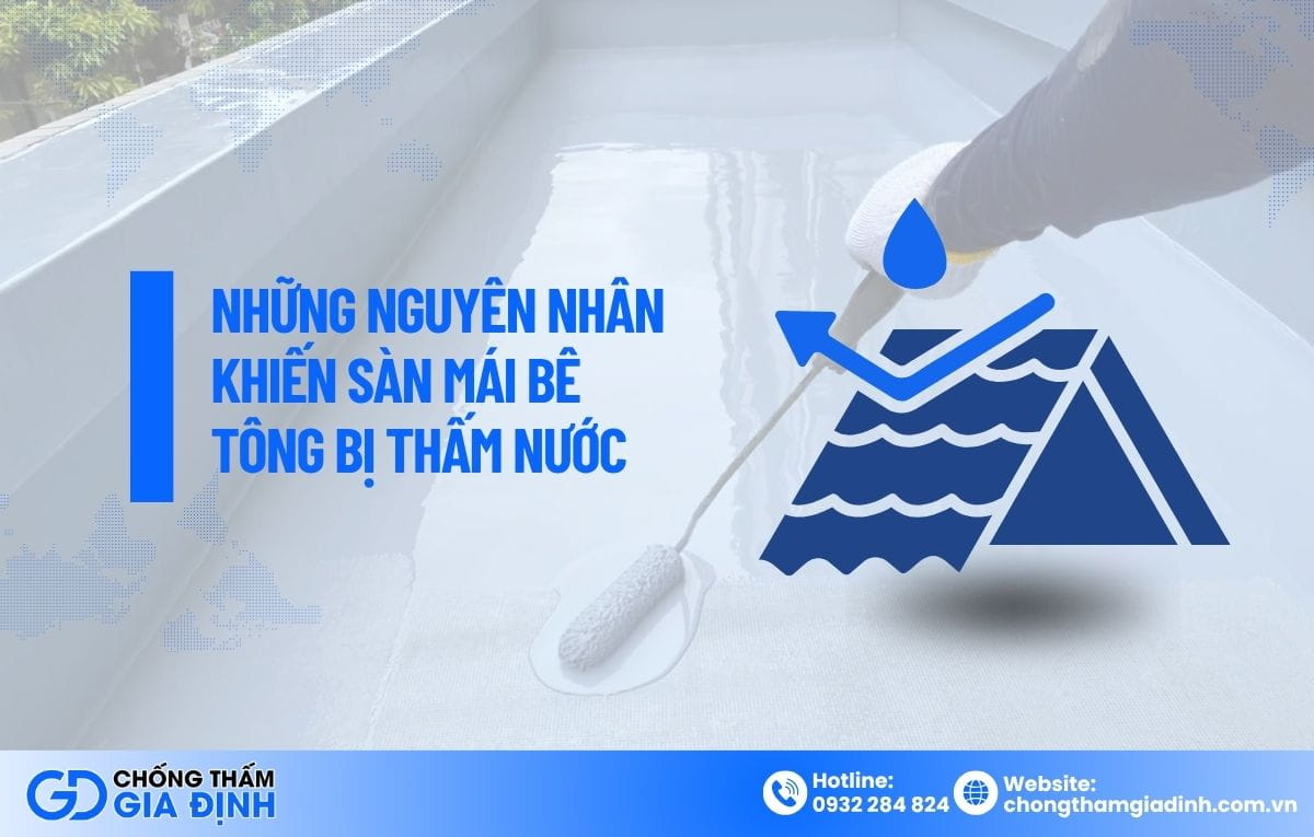 Chống thấm sàn mái bê tông