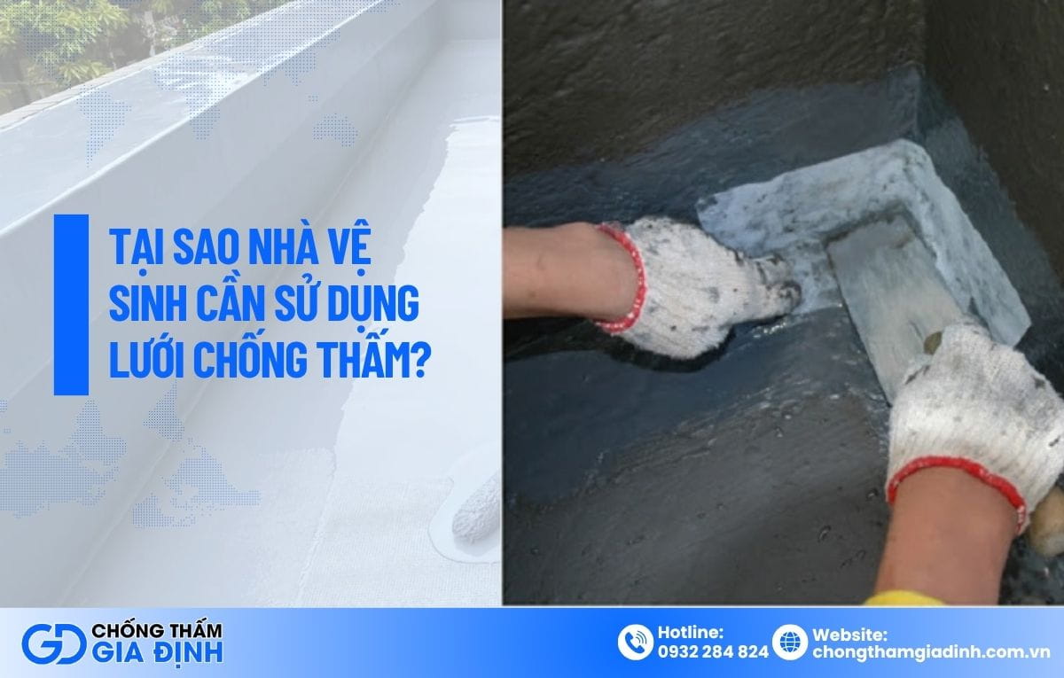 lưới chống thấm nhà vệ sinh